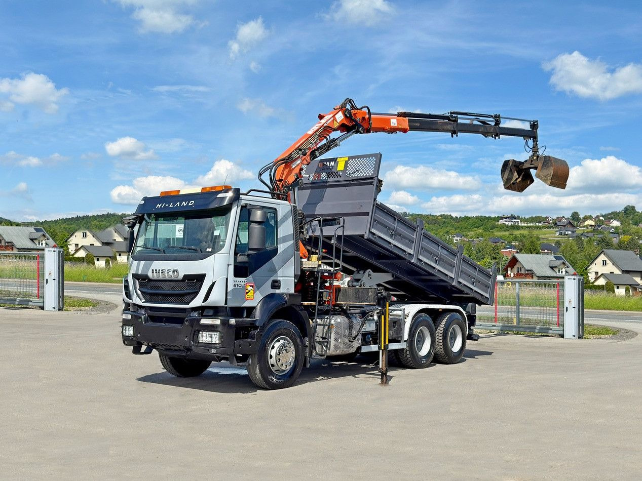 Iveco TRAKKER 410*Kipper 5,20m*ATLAS 165.2E * FUNK/6x4 Iveco TRAKKER 410*Kipper 5,20m*ATLAS 165.2E * FUNK/6x4 - Kipper vrachtwagen, Kraanwagen: afbeelding 2 Iveco TRAKKER 410*Kipper 5,20m*ATLAS 165.2E * FUNK/6x4 Iveco TRAKKER 410*Kipper 5,20m*ATLAS 165.2E * FUNK/6x4 - Kipper vrachtwagen, Kraanwagen: afbeelding 2