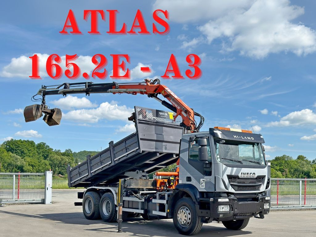 Iveco TRAKKER 410*Kipper 5,20m*ATLAS 165.2E * FUNK/6x4 Iveco TRAKKER 410*Kipper 5,20m*ATLAS 165.2E * FUNK/6x4 - Kipper vrachtwagen, Kraanwagen: afbeelding 1 Iveco TRAKKER 410*Kipper 5,20m*ATLAS 165.2E * FUNK/6x4 Iveco TRAKKER 410*Kipper 5,20m*ATLAS 165.2E * FUNK/6x4 - Kipper vrachtwagen, Kraanwagen: afbeelding 1