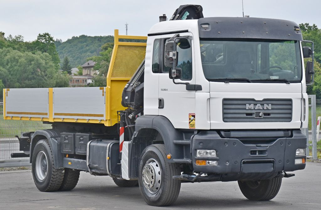 MAN TG 310 A* HIAB 111 BS - 2 DUO * TOPZUSTAND - Kipper vrachtwagen, Kraanwagen: afbeelding 3 MAN TG 310 A* HIAB 111 BS - 2 DUO * TOPZUSTAND - Kipper vrachtwagen, Kraanwagen: afbeelding 3