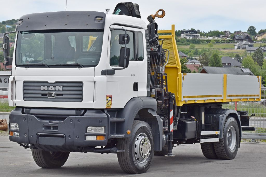 MAN TG 310 A* HIAB 111 BS - 2 DUO * TOPZUSTAND - Kipper vrachtwagen, Kraanwagen: afbeelding 4 MAN TG 310 A* HIAB 111 BS - 2 DUO * TOPZUSTAND - Kipper vrachtwagen, Kraanwagen: afbeelding 4