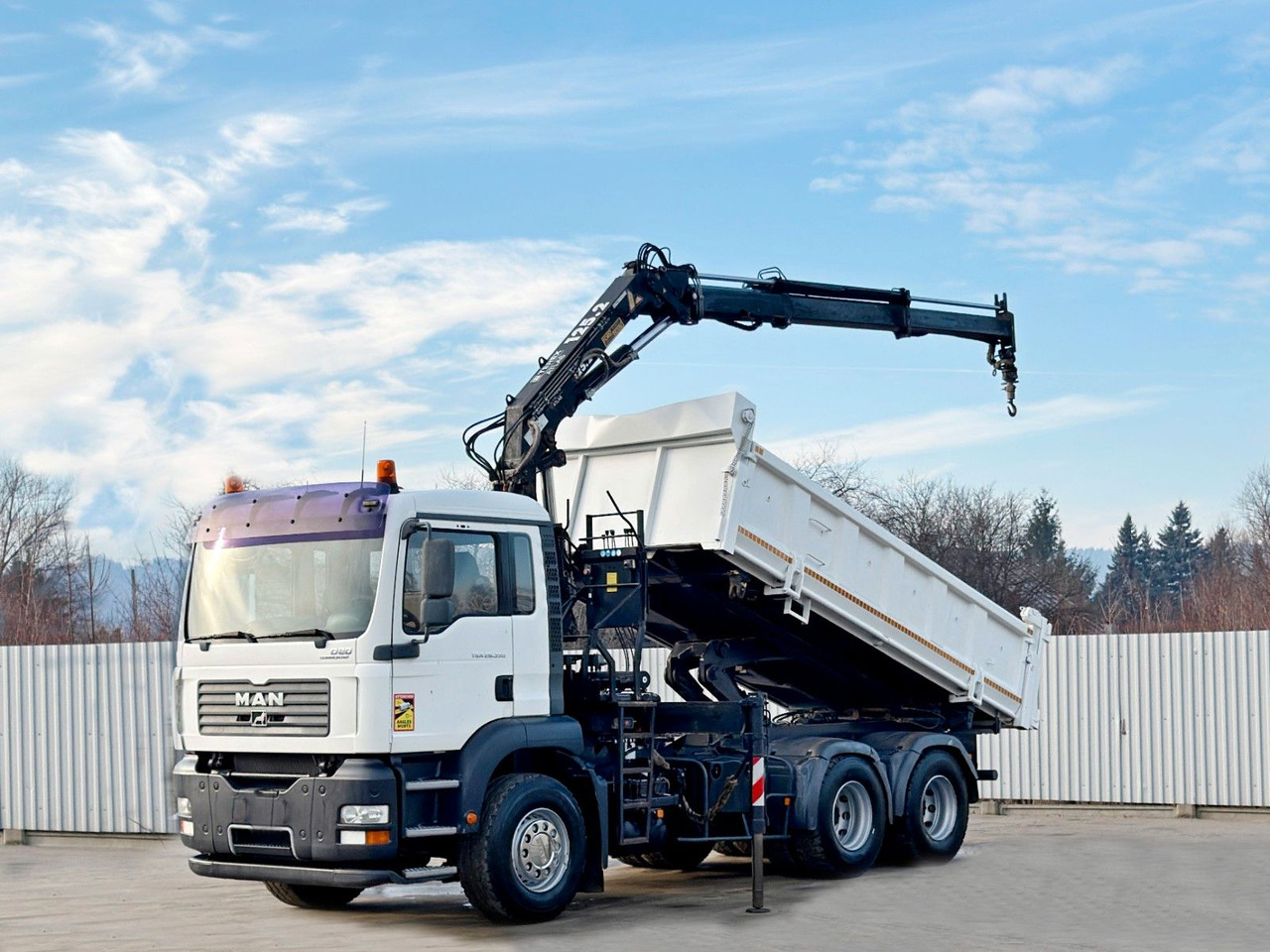 MAN TGA 26.350 * KIPPER 4,90m + TEREX ATLAS * 6x4 * - Kipper vrachtwagen, Kraanwagen: afbeelding 2 MAN TGA 26.350 * KIPPER 4,90m + TEREX ATLAS * 6x4 * - Kipper vrachtwagen, Kraanwagen: afbeelding 2