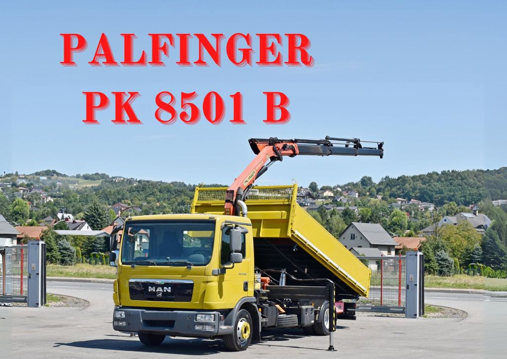 MAN TGL 12.220 Kipper 5,05 m + PK 8501 B *TOPZUSTAND MAN TGL 12.220 Kipper 5,05 m + PK 8501 B *TOPZUSTAND - Kraanwagen, Kipper vrachtwagen: afbeelding 1 MAN TGL 12.220 Kipper 5,05 m + PK 8501 B *TOPZUSTAND MAN TGL 12.220 Kipper 5,05 m + PK 8501 B *TOPZUSTAND - Kraanwagen, Kipper vrachtwagen: afbeelding 1