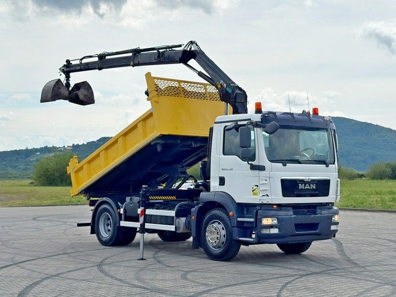 MAN TGM 18.340* KIPPER 4,05m*HIAB 111 B-2 HIDUO/FUNK - Kipper vrachtwagen, Kraanwagen: afbeelding 2 MAN TGM 18.340* KIPPER 4,05m*HIAB 111 B-2 HIDUO/FUNK - Kipper vrachtwagen, Kraanwagen: afbeelding 2