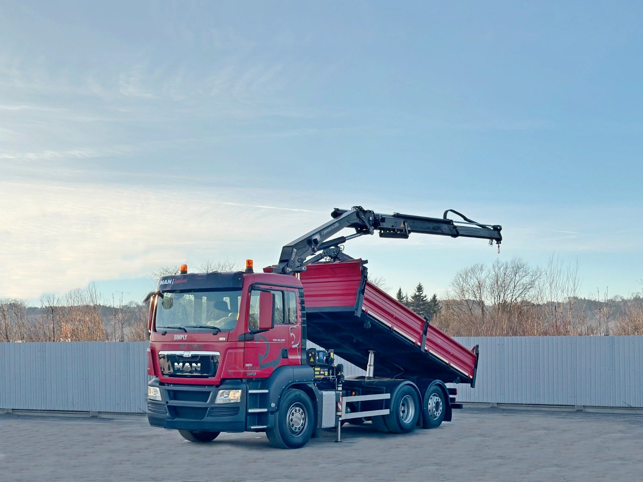 MAN TGS 26.360 Kipper 5,15m*HMF 1420 K2 + FUNK/6x2 - Kraanwagen: afbeelding 2 MAN TGS 26.360 Kipper 5,15m*HMF 1420 K2 + FUNK/6x2 - Kraanwagen: afbeelding 2