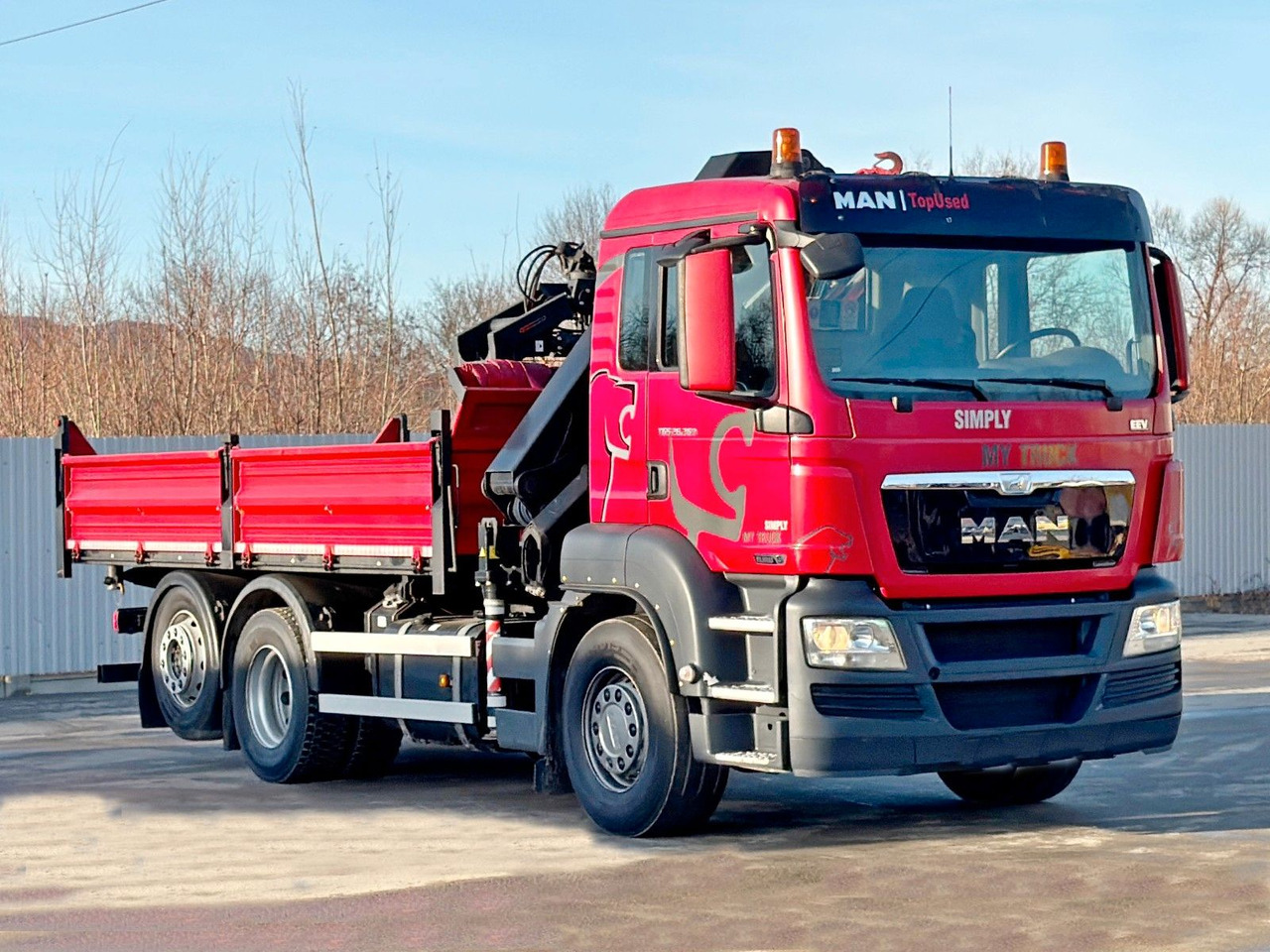 MAN TGS 26.360 Kipper 5,15m*HMF 1420 K2 + FUNK/6x2 - Kraanwagen: afbeelding 3 MAN TGS 26.360 Kipper 5,15m*HMF 1420 K2 + FUNK/6x2 - Kraanwagen: afbeelding 3