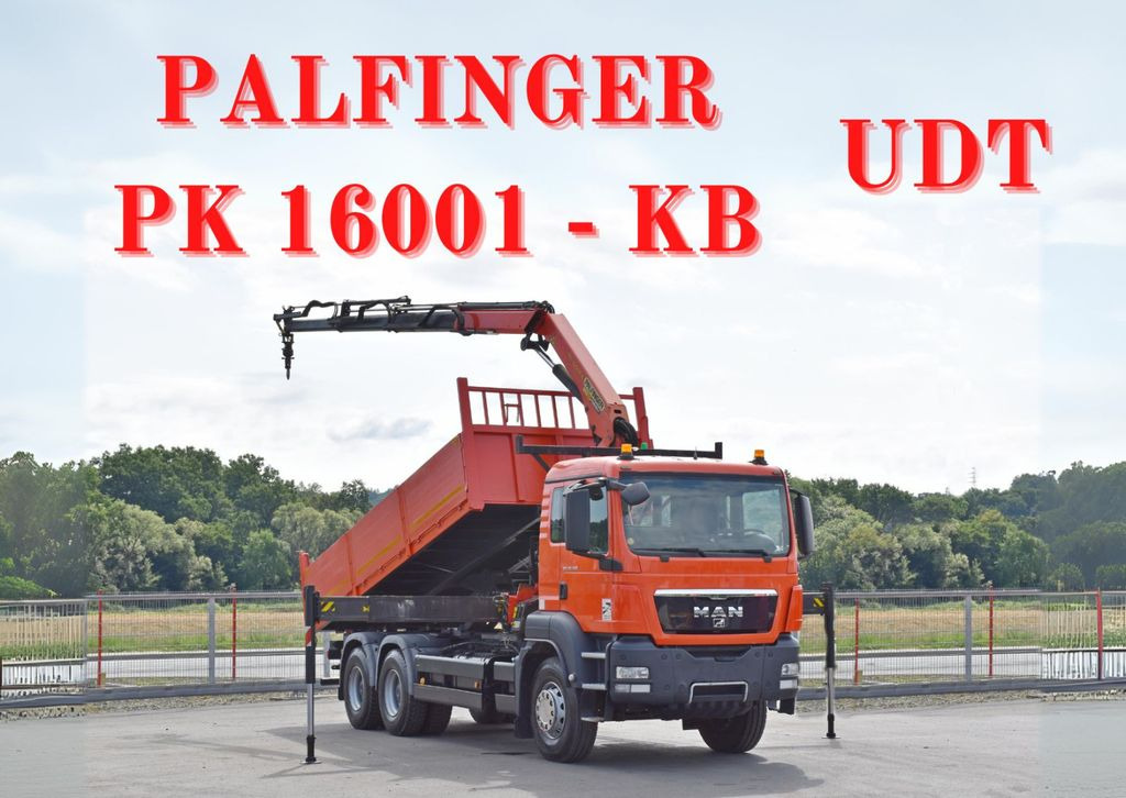 MAN TGS 26.360 Kipper 6,10m* PK 16001 - KB/FUNK* 6x4 - Kipper vrachtwagen, Kraanwagen: afbeelding 1 MAN TGS 26.360 Kipper 6,10m* PK 16001 - KB/FUNK* 6x4 - Kipper vrachtwagen, Kraanwagen: afbeelding 1