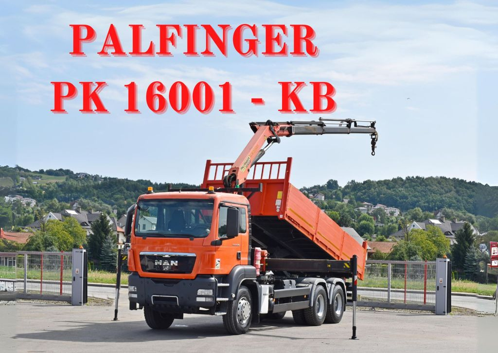 MAN TGS 26.360 Kipper 6,10m* PK 16001 - KB/FUNK* 6x4 - Kraanwagen, Kipper vrachtwagen: afbeelding 1 MAN TGS 26.360 Kipper 6,10m* PK 16001 - KB/FUNK* 6x4 - Kraanwagen, Kipper vrachtwagen: afbeelding 1