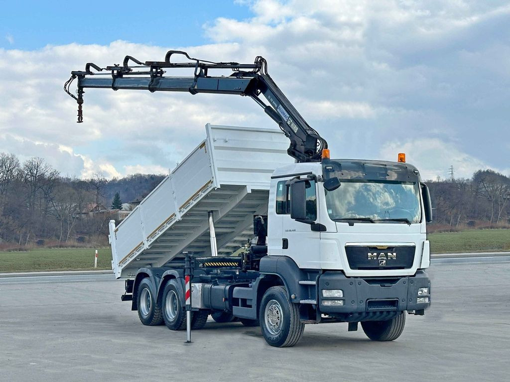 MAN TGS 26.400 * HIAB 166 ES - 3 HIPRO + FUNK * 6x4 MAN TGS 26.400 * HIAB 166 ES - 3 HIPRO + FUNK * 6x4 - Kipper vrachtwagen, Kraanwagen: afbeelding 2 MAN TGS 26.400 * HIAB 166 ES - 3 HIPRO + FUNK * 6x4 MAN TGS 26.400 * HIAB 166 ES - 3 HIPRO + FUNK * 6x4 - Kipper vrachtwagen, Kraanwagen: afbeelding 2