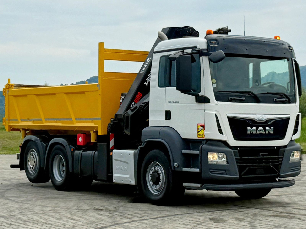 MAN TGS 26.400 * HIAB X-HIDUO 188 E-3 + FUNK * 6x4 - Kraanwagen: afbeelding 4 MAN TGS 26.400 * HIAB X-HIDUO 188 E-3 + FUNK * 6x4 - Kraanwagen: afbeelding 4