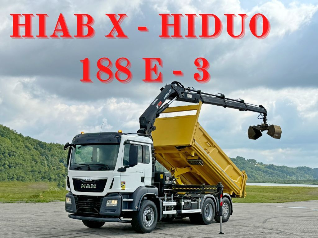 MAN TGS 26.400 * HIAB X-HIDUO 188 E-3 + FUNK * 6x4 - Kraanwagen: afbeelding 1 MAN TGS 26.400 * HIAB X-HIDUO 188 E-3 + FUNK * 6x4 - Kraanwagen: afbeelding 1