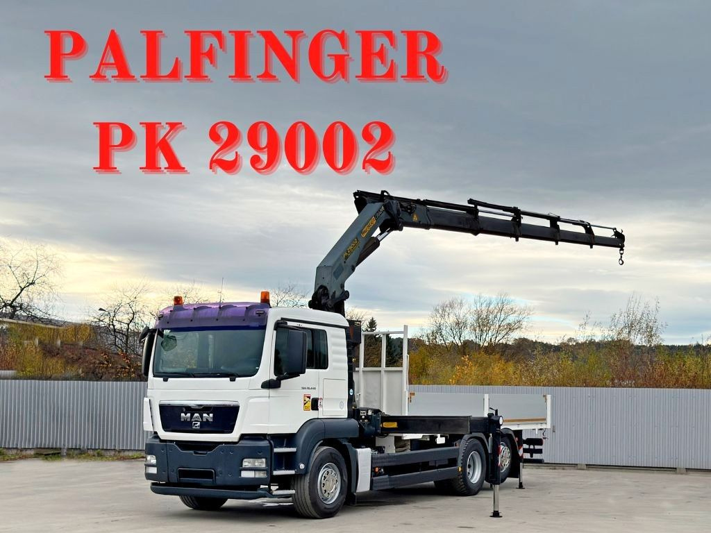MAN TGS 26.440 * PRITSCHE 6,15 m + PK 29002 * TOP - Kraanwagen: afbeelding 1 MAN TGS 26.440 * PRITSCHE 6,15 m + PK 29002 * TOP - Kraanwagen: afbeelding 1