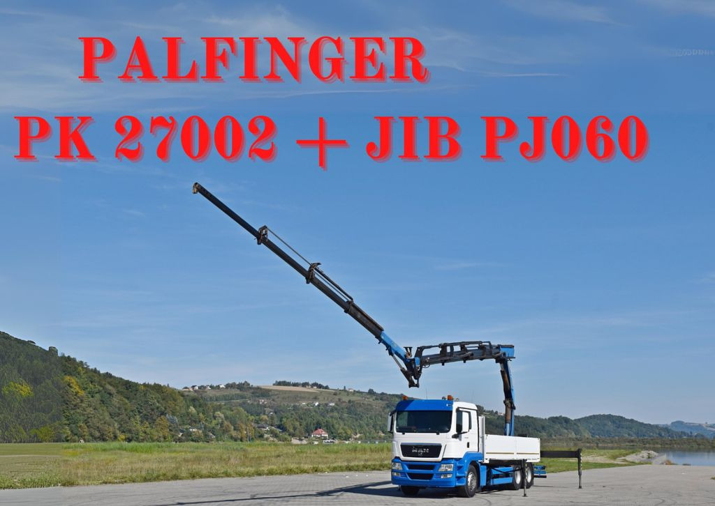 MAN TGS 26.480 * PK 27002 + JIB PJ060 + FUNK / 6x4 MAN TGS 26.480 * PK 27002 + JIB PJ060 + FUNK / 6x4 - Kraanwagen: afbeelding 1 MAN TGS 26.480 * PK 27002 + JIB PJ060 + FUNK / 6x4 MAN TGS 26.480 * PK 27002 + JIB PJ060 + FUNK / 6x4 - Kraanwagen: afbeelding 1
