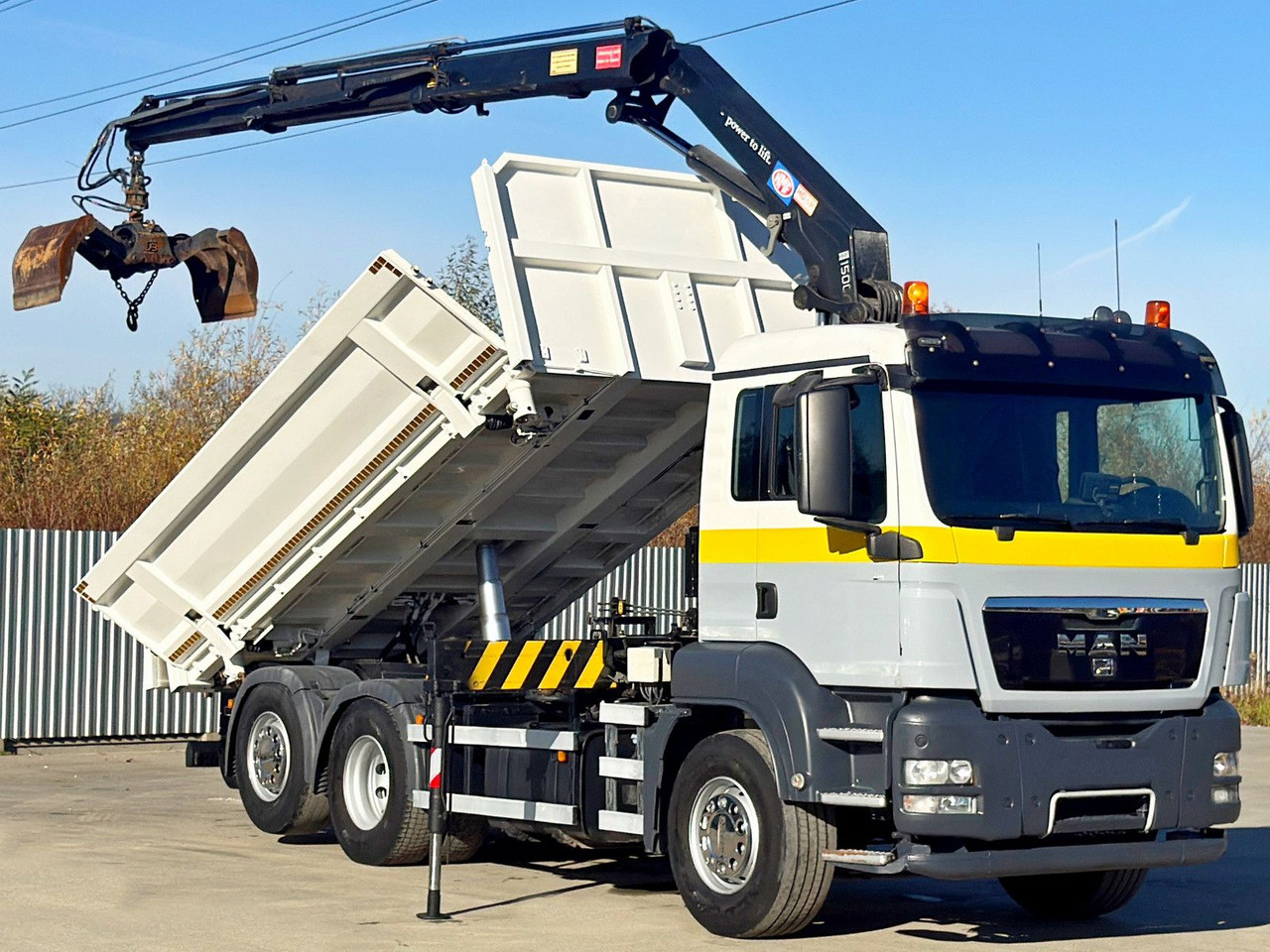 MAN TGS 28.320 * HMF 1500 - K2 * TOPZUSTAND - Kraanwagen: afbeelding 3 MAN TGS 28.320 * HMF 1500 - K2 * TOPZUSTAND - Kraanwagen: afbeelding 3