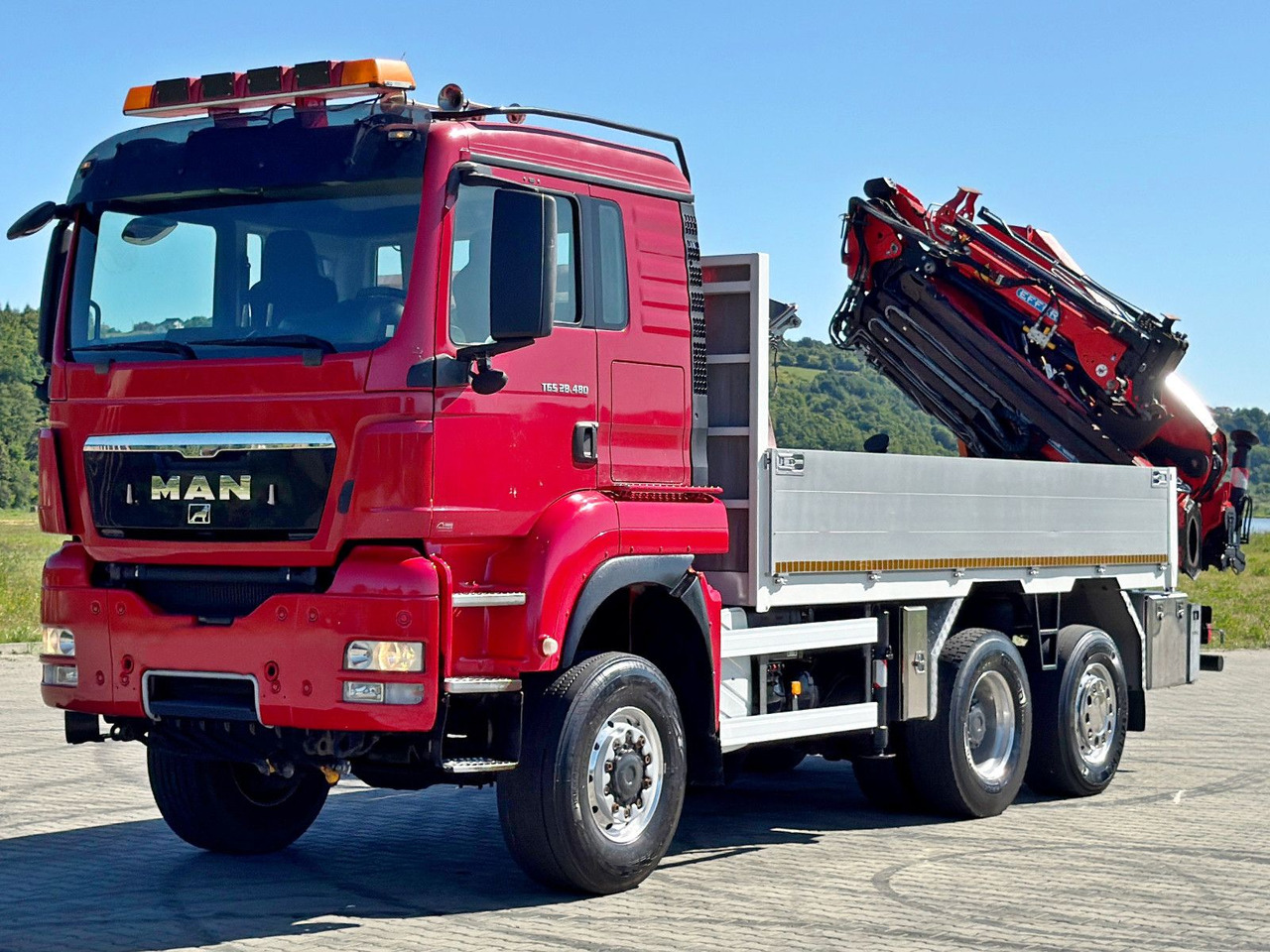 MAN TGS 28.480 * EFFER 255/5S + JIB 3S + FUNK * TOP - Kraanwagen: afbeelding 3 MAN TGS 28.480 * EFFER 255/5S + JIB 3S + FUNK * TOP - Kraanwagen: afbeelding 3