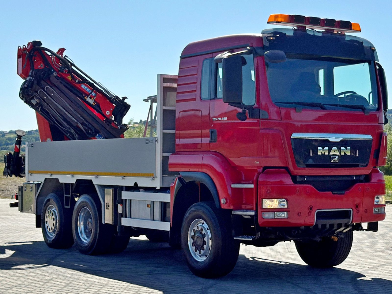 MAN TGS 28.480 * EFFER 255/5S + JIB 3S + FUNK * TOP - Kraanwagen: afbeelding 3 MAN TGS 28.480 * EFFER 255/5S + JIB 3S + FUNK * TOP - Kraanwagen: afbeelding 3
