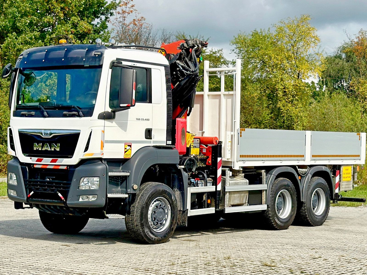 MAN TGS 33.480 * PK 33002-EH C + FUNK/6x6 * TOP - Kraanwagen: afbeelding 3 MAN TGS 33.480 * PK 33002-EH C + FUNK/6x6 * TOP - Kraanwagen: afbeelding 3