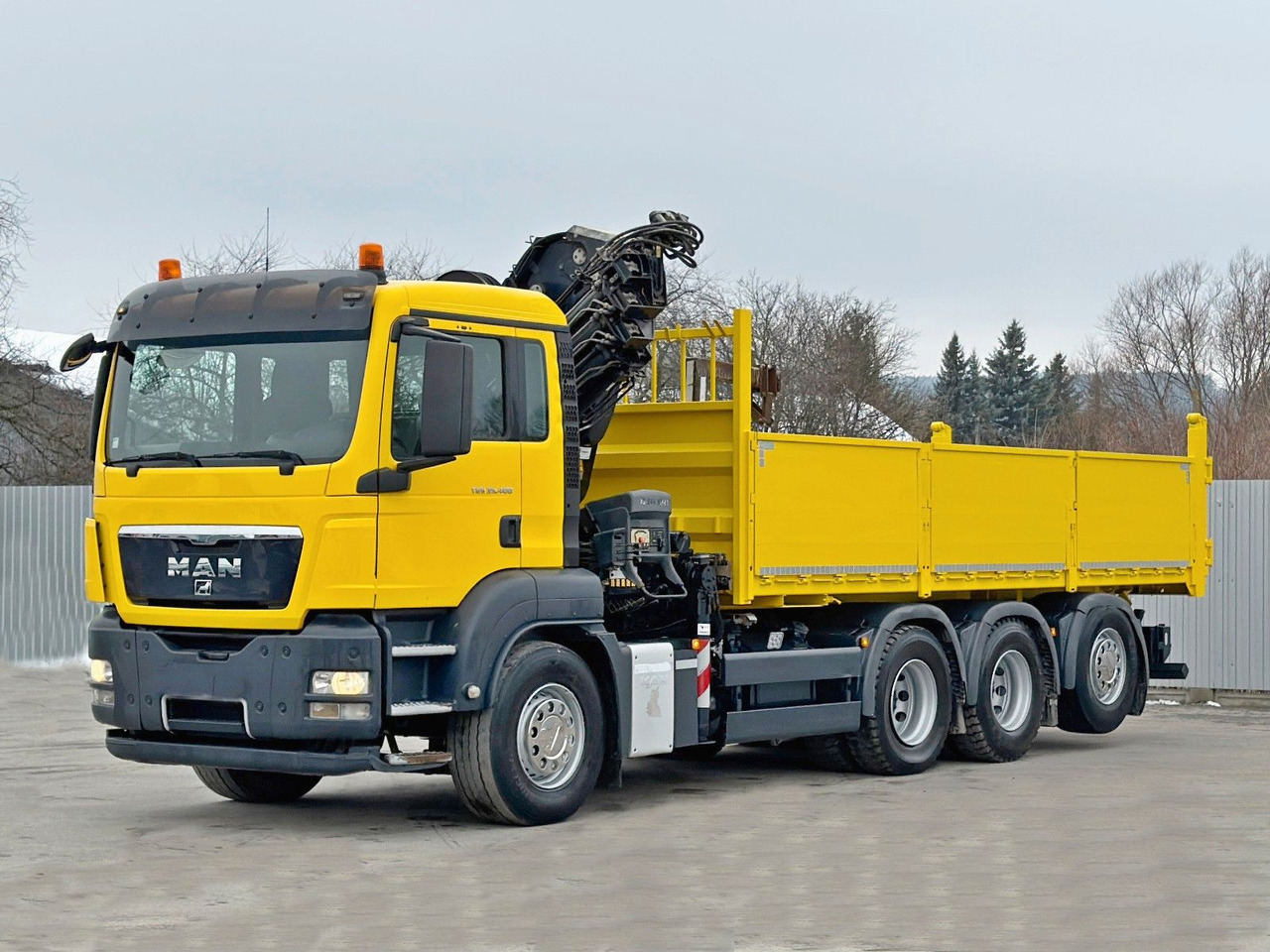MAN TGS 35.400 * HIAB 244 EP - 5 HIPRO + FUNK * 8x4 - Kipper vrachtwagen, Kraanwagen: afbeelding 4 MAN TGS 35.400 * HIAB 244 EP - 5 HIPRO + FUNK * 8x4 - Kipper vrachtwagen, Kraanwagen: afbeelding 4