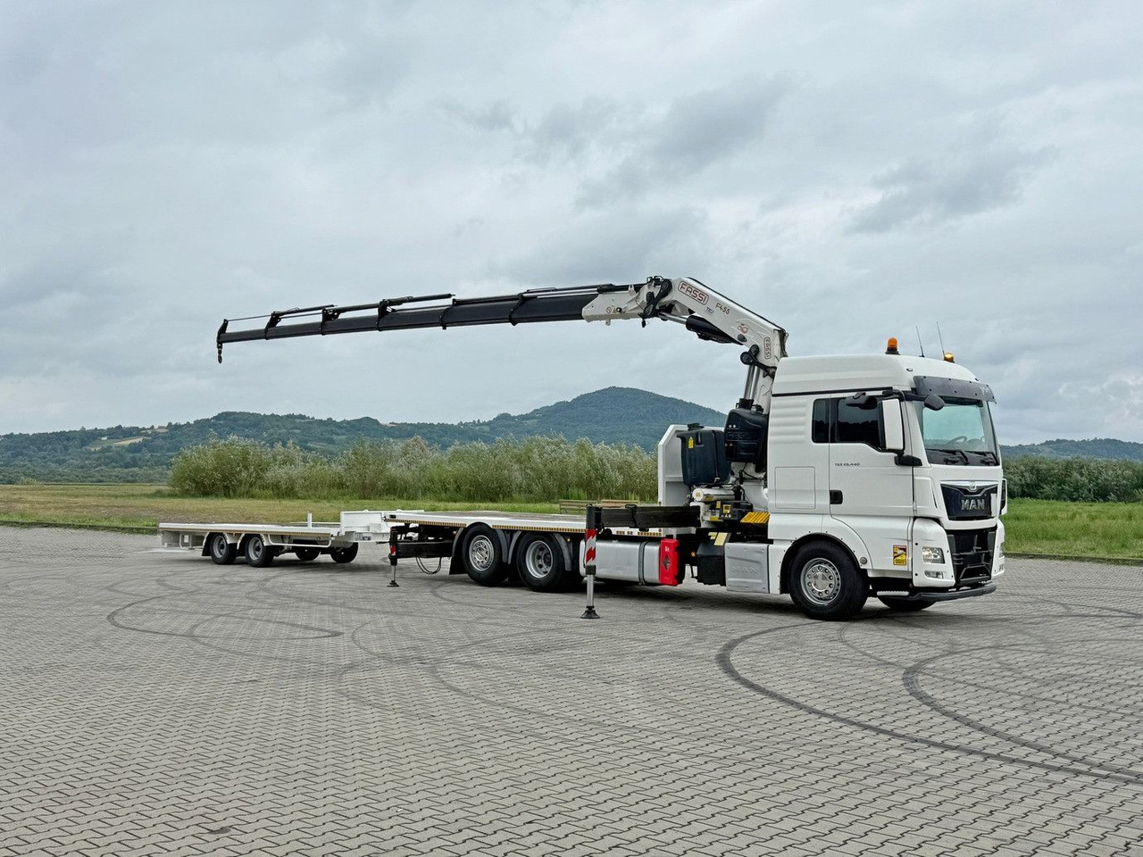 MAN TGX 26.440 * FASSI F455A.2.26E + FUNK + Anhänger - Kraanwagen: afbeelding 2 MAN TGX 26.440 * FASSI F455A.2.26E + FUNK + Anhänger - Kraanwagen: afbeelding 2