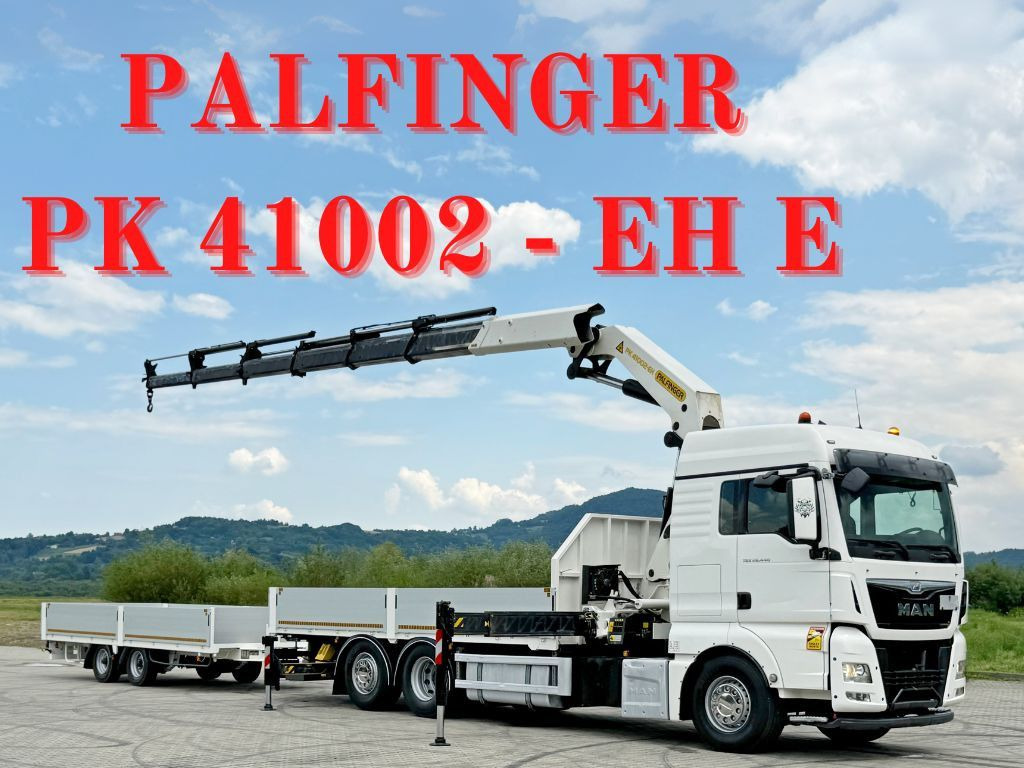 MAN TGX 26.440 * PK 41002-EH E + FUNK + Anhänger*TOP - Kraanwagen: afbeelding 1 MAN TGX 26.440 * PK 41002-EH E + FUNK + Anhänger*TOP - Kraanwagen: afbeelding 1