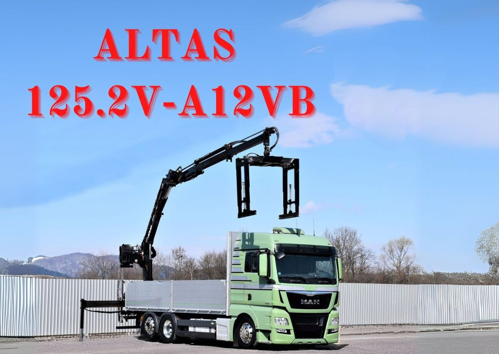 MAN TGX 26.440 Pritsche 6,60 m* ATLAS 125.2V-A12VB MAN TGX 26.440 Pritsche 6,60 m* ATLAS 125.2V-A12VB - Kraanwagen: afbeelding 1 MAN TGX 26.440 Pritsche 6,60 m* ATLAS 125.2V-A12VB MAN TGX 26.440 Pritsche 6,60 m* ATLAS 125.2V-A12VB - Kraanwagen: afbeelding 1