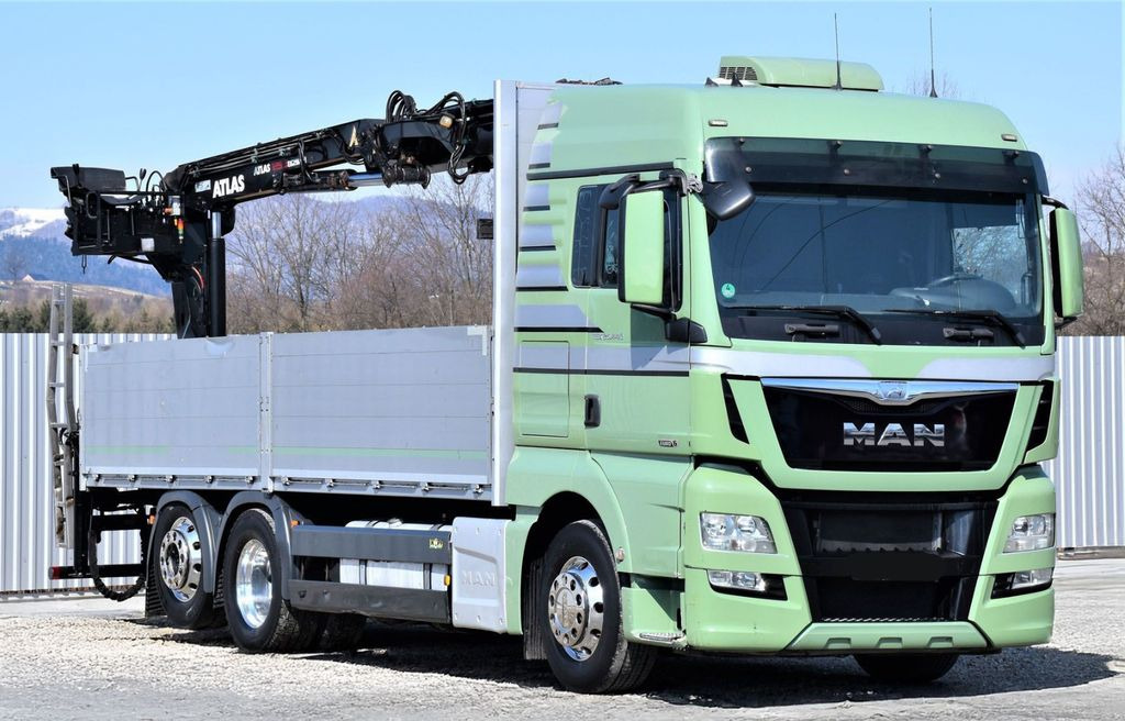 MAN TGX 26.440 Pritsche 6,60 m* ATLAS 125.2V-A12VB - Kraanwagen: afbeelding 3 MAN TGX 26.440 Pritsche 6,60 m* ATLAS 125.2V-A12VB - Kraanwagen: afbeelding 3