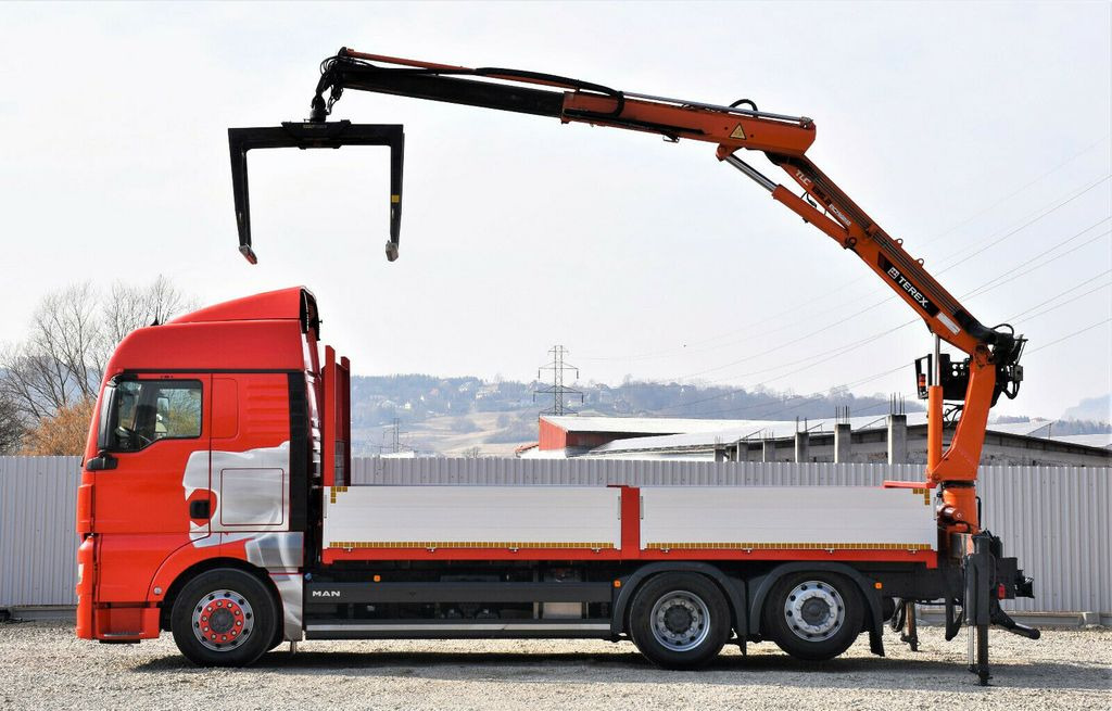MAN TGX 26.440 Pritsche 6,60 m*TEREX 135.2-A11 MAN TGX 26.440 Pritsche 6,60 m*TEREX 135.2-A11 - Kraanwagen: afbeelding 5 MAN TGX 26.440 Pritsche 6,60 m*TEREX 135.2-A11 MAN TGX 26.440 Pritsche 6,60 m*TEREX 135.2-A11 - Kraanwagen: afbeelding 5