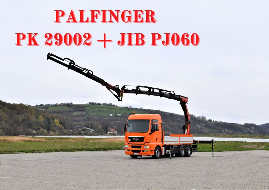 MAN TGX 28.540 * PK29002 + JIB PJ060/FUNK! MAN TGX 28.540 * PK29002 + JIB PJ060/FUNK! - Kraanwagen, Vrachtwagen met open laadbak: afbeelding 1 MAN TGX 28.540 * PK29002 + JIB PJ060/FUNK! MAN TGX 28.540 * PK29002 + JIB PJ060/FUNK! - Kraanwagen, Vrachtwagen met open laadbak: afbeelding 1