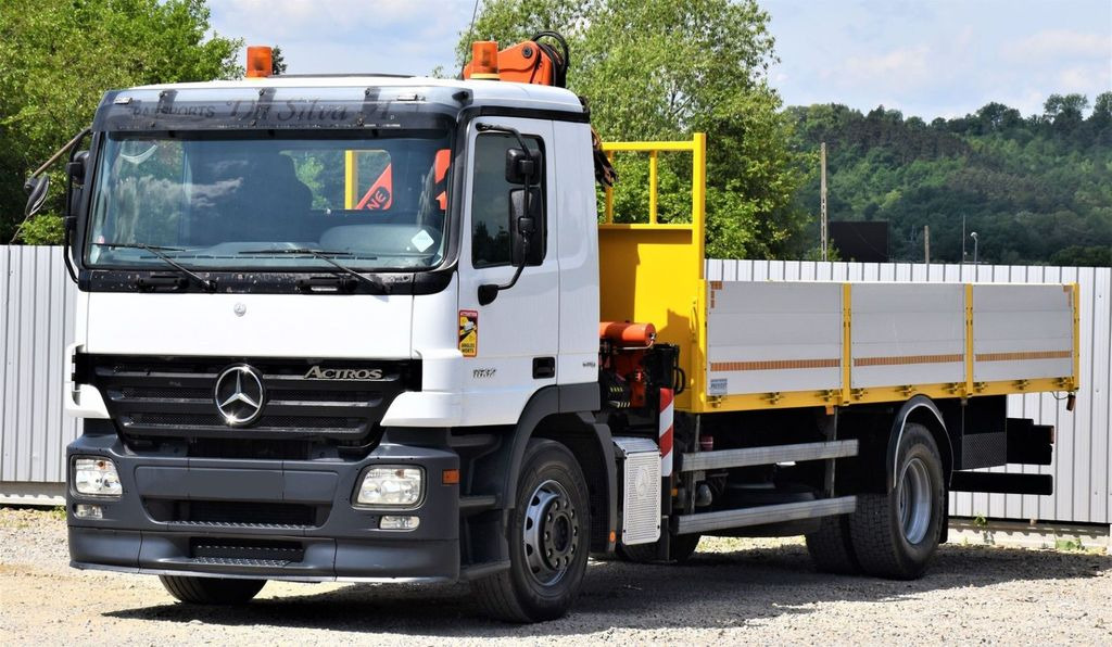 Mercedes-Benz ACTROS 1832 PRITSCHE 6,70m * PK 15500*TOPZUSTAND - Kraanwagen: afbeelding 4 Mercedes-Benz ACTROS 1832 PRITSCHE 6,70m * PK 15500*TOPZUSTAND - Kraanwagen: afbeelding 4