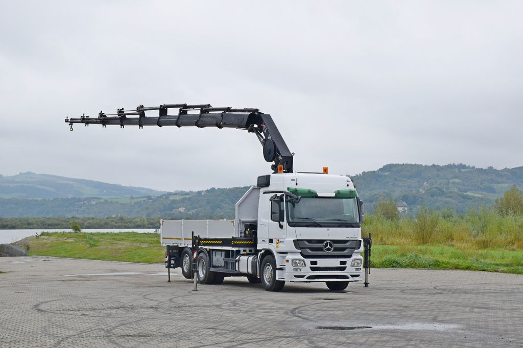 Mercedes-Benz ACTROS 2544 * HIAB 377 E - 8 HIPRO + FUNK* TOP Mercedes-Benz ACTROS 2544 * HIAB 377 E - 8 HIPRO + FUNK* TOP - Kraanwagen, Vrachtwagen met open laadbak: afbeelding 2 Mercedes-Benz ACTROS 2544 * HIAB 377 E - 8 HIPRO + FUNK* TOP Mercedes-Benz ACTROS 2544 * HIAB 377 E - 8 HIPRO + FUNK* TOP - Kraanwagen, Vrachtwagen met open laadbak: afbeelding 2
