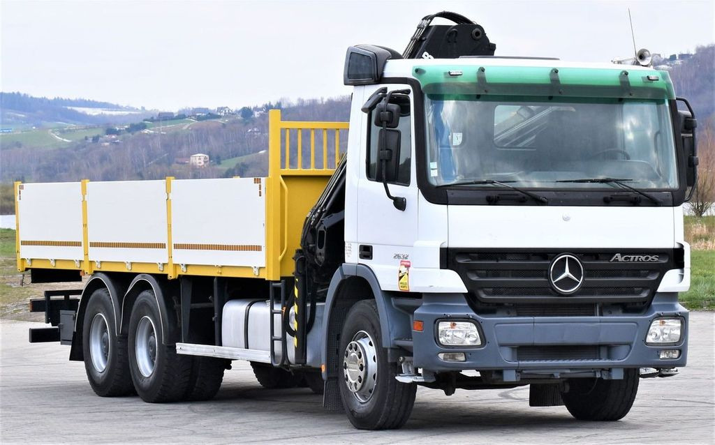 Mercedes-Benz ACTROS 2632 * HIAB 144B-3HIDUO+FUNK / 6x4 Mercedes-Benz ACTROS 2632 * HIAB 144B-3HIDUO+FUNK / 6x4 - Kraanwagen, Vrachtwagen met open laadbak: afbeelding 3 Mercedes-Benz ACTROS 2632 * HIAB 144B-3HIDUO+FUNK / 6x4 Mercedes-Benz ACTROS 2632 * HIAB 144B-3HIDUO+FUNK / 6x4 - Kraanwagen, Vrachtwagen met open laadbak: afbeelding 3