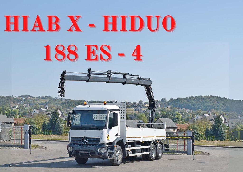 Mercedes-Benz ACTROS 2636 *HIAB X-HIDUO 188 ES-4/FUNK + * 6x4 Mercedes-Benz AROCS 2636 *HIAB X-HIDUO 188 ES-4/FUNK + * 6x4 - Kraanwagen, Vrachtwagen met open laadbak: afbeelding 1 Mercedes-Benz ACTROS 2636 *HIAB X-HIDUO 188 ES-4/FUNK + * 6x4 Mercedes-Benz AROCS 2636 *HIAB X-HIDUO 188 ES-4/FUNK + * 6x4 - Kraanwagen, Vrachtwagen met open laadbak: afbeelding 1