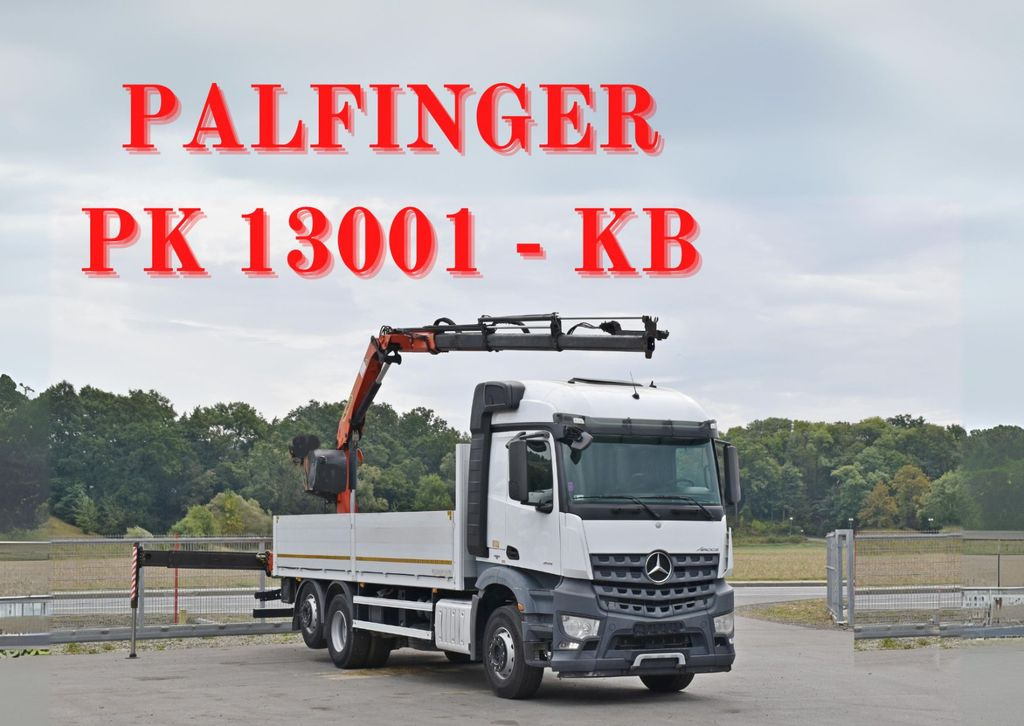 Mercedes-Benz AROCS 2542* PK 13001-K B* TOPZUSTAND - Kraanwagen, Vrachtwagen met open laadbak: afbeelding 1 Mercedes-Benz AROCS 2542* PK 13001-K B* TOPZUSTAND - Kraanwagen, Vrachtwagen met open laadbak: afbeelding 1