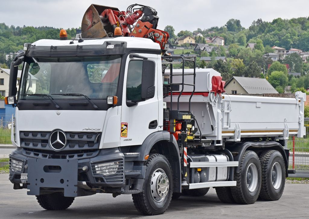Mercedes-Benz AROCS 2635* FASSI F165AZ.0.22 + FUNK * 6x4 - Kraanwagen, Kipper vrachtwagen: afbeelding 5 Mercedes-Benz AROCS 2635* FASSI F165AZ.0.22 + FUNK * 6x4 - Kraanwagen, Kipper vrachtwagen: afbeelding 5