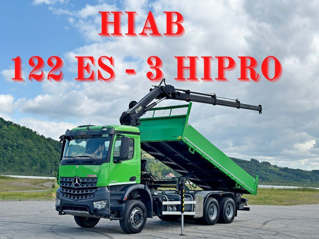 Mercedes-Benz AROCS 2636 * HIAB 122 ES - 3 HIPRO * 6x4 - Kraanwagen: afbeelding 1 Mercedes-Benz AROCS 2636 * HIAB 122 ES - 3 HIPRO * 6x4 - Kraanwagen: afbeelding 1