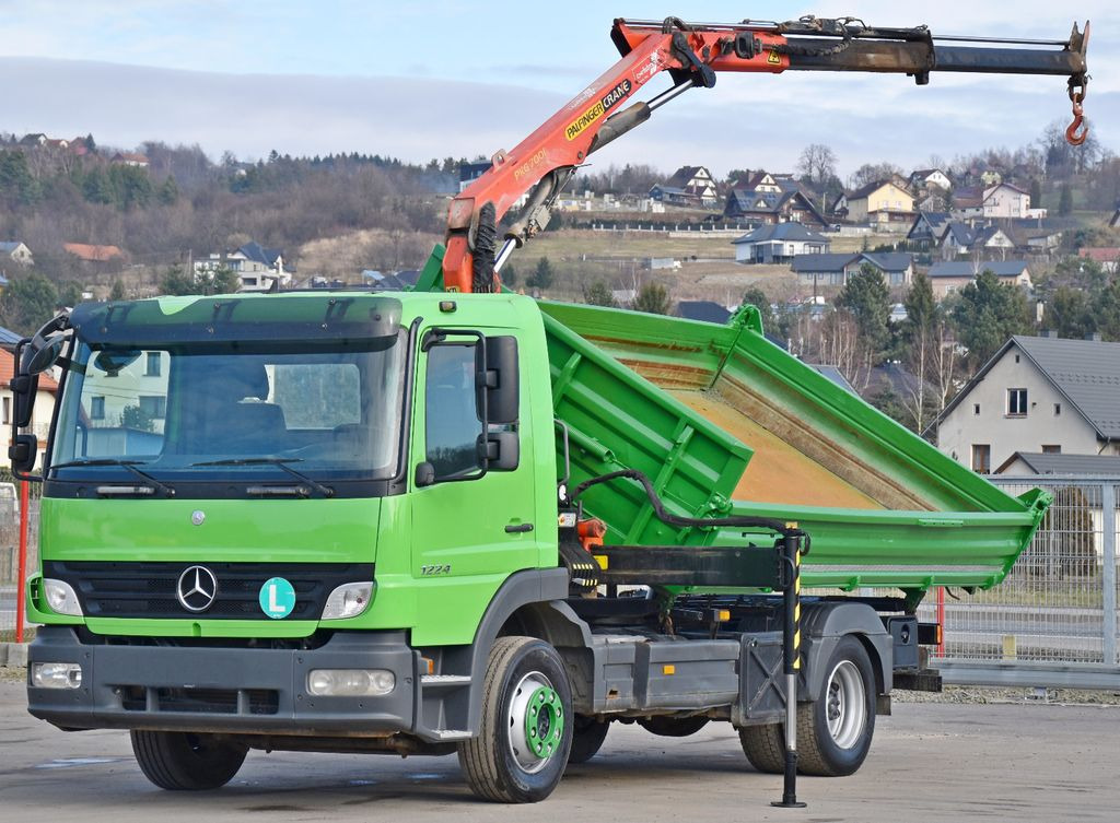 Mercedes-Benz ATEGO 1224 Kipper 4,00m* KRAN * TOPZUSTAND - Kraanwagen, Kipper vrachtwagen: afbeelding 3 Mercedes-Benz ATEGO 1224 Kipper 4,00m* KRAN * TOPZUSTAND - Kraanwagen, Kipper vrachtwagen: afbeelding 3