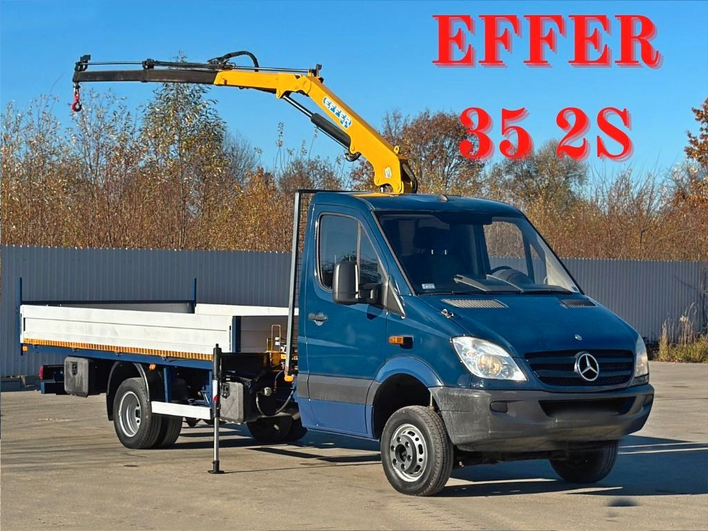 Mercedes-Benz Sprinter 516 CDI * EFFER 35 2S * TOP - Bestelwagen met open laadbak: afbeelding 1 Mercedes-Benz Sprinter 516 CDI * EFFER 35 2S * TOP - Bestelwagen met open laadbak: afbeelding 1