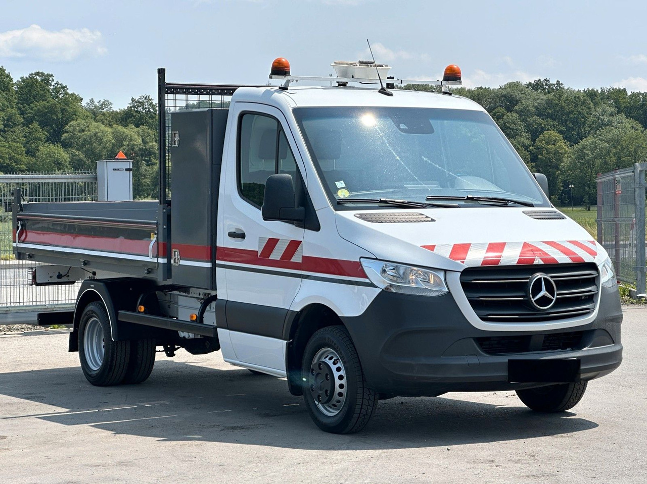 Kipper bestelwagen Mercedes-Benz Sprinter 516 CDI Kipper 3,00 m Perfect condition: afbeelding 6