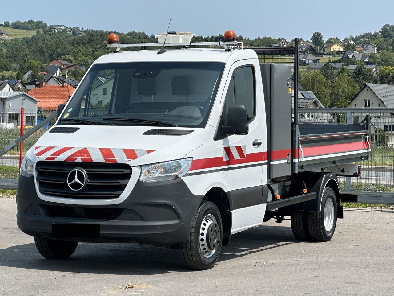 Kipper bestelwagen Mercedes-Benz Sprinter 516 CDI Kipper 3,00 m Perfect condition: afbeelding 7