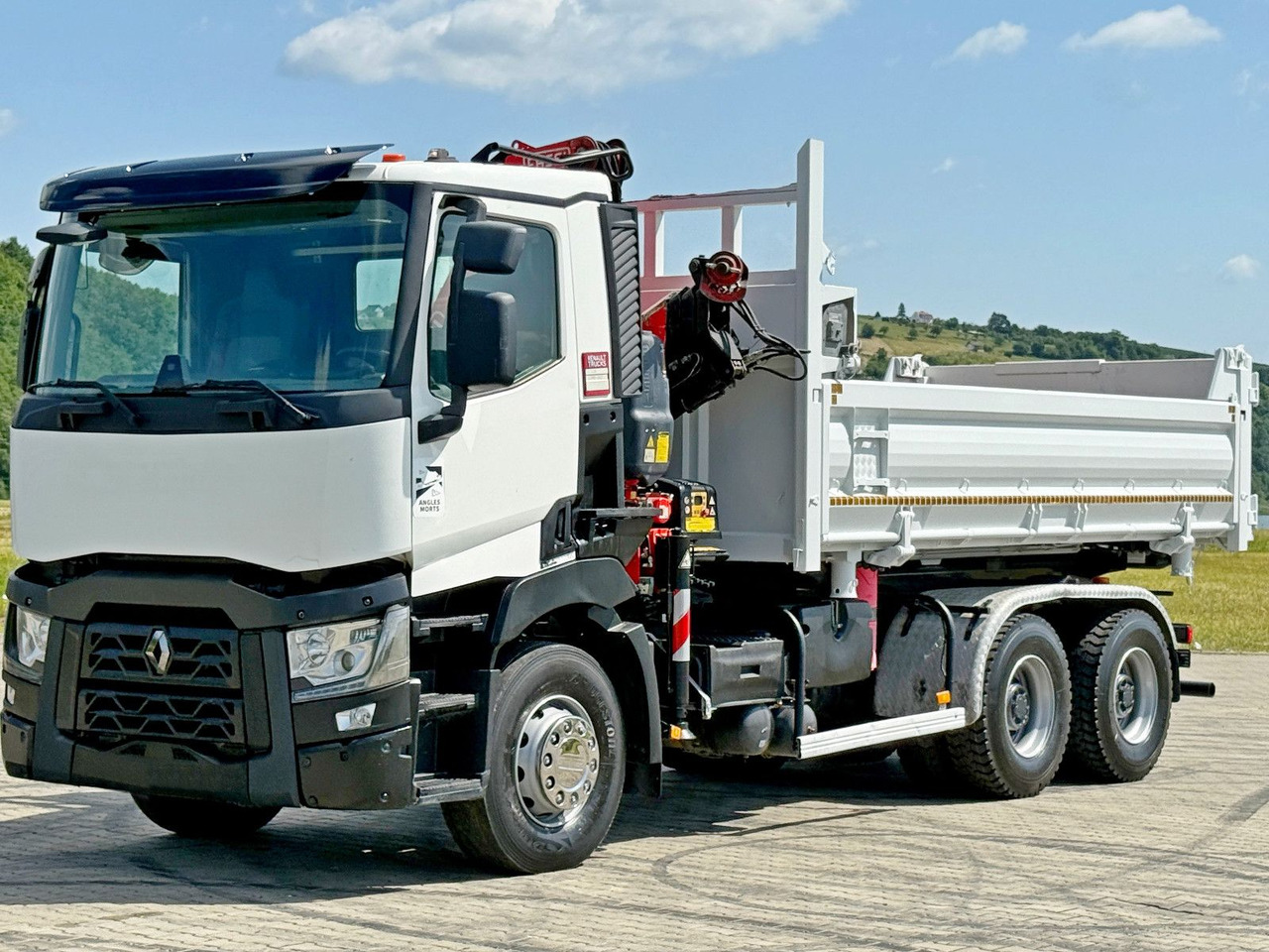 Renault C 430 * FASSI F165A.0.23 + FUNK * 6x4 - Kipper vrachtwagen, Kraanwagen: afbeelding 5 Renault C 430 * FASSI F165A.0.23 + FUNK * 6x4 - Kipper vrachtwagen, Kraanwagen: afbeelding 5