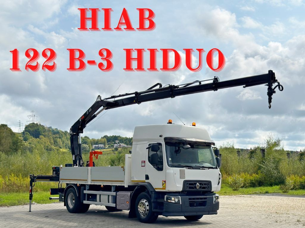 Renault C 430 * HIAB 122 B - 3 HIDUO + FUNK * TOP - Kraanwagen: afbeelding 1 Renault C 430 * HIAB 122 B - 3 HIDUO + FUNK * TOP - Kraanwagen: afbeelding 1