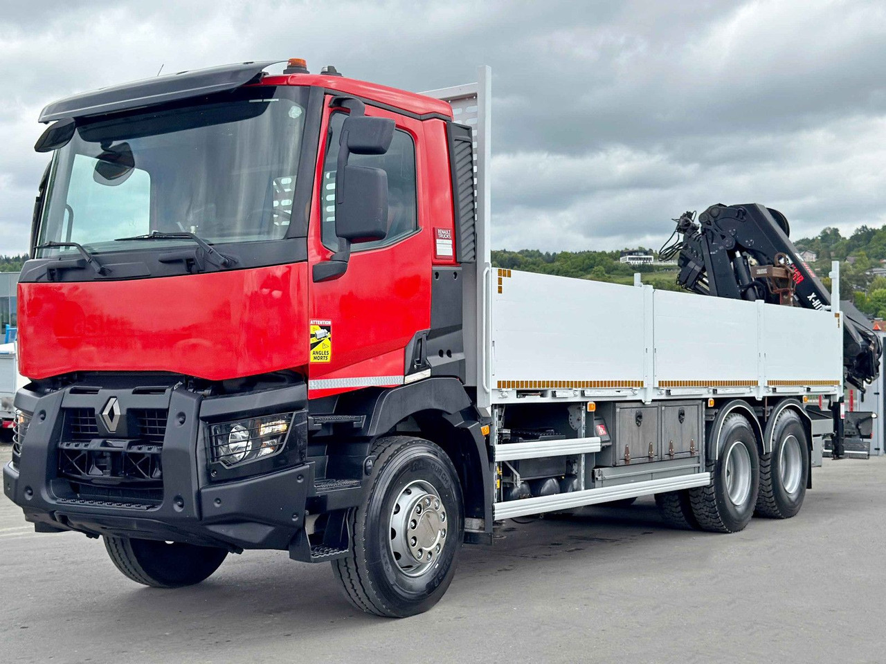 Renault C 430 *HIAB X - HIDUO 188 ES - 4 + FUNK * 6x4 - Kraanwagen: afbeelding 4 Renault C 430 *HIAB X - HIDUO 188 ES - 4 + FUNK * 6x4 - Kraanwagen: afbeelding 4