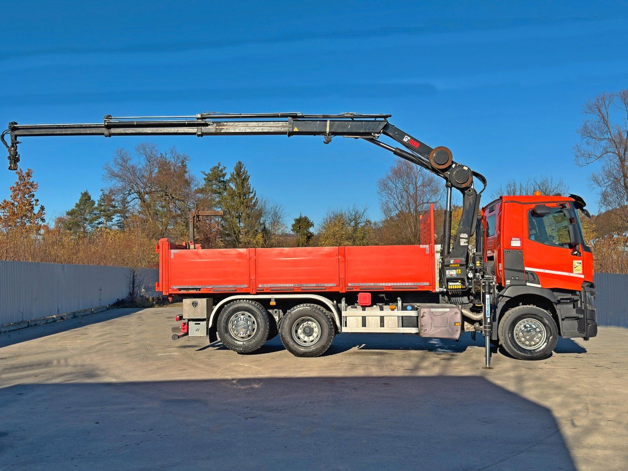 Renault C430 * HIAB 144 BS - 3 HIDUO+ FUNK/ 6x2 - Kipper vrachtwagen, Kraanwagen: afbeelding 5 Renault C430 * HIAB 144 BS - 3 HIDUO+ FUNK/ 6x2 - Kipper vrachtwagen, Kraanwagen: afbeelding 5