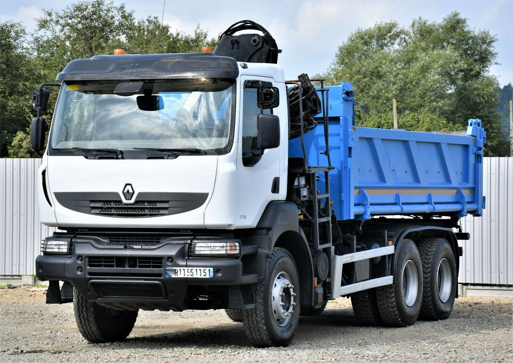 Renault KERAX 370 DXI* HIAB 122B-3 HIDUO/FUNK * 6x4 Renault KERAX 370 DXI* HIAB 122B-3 HIDUO/FUNK * 6x4 - Kraanwagen, Kipper vrachtwagen: afbeelding 5 Renault KERAX 370 DXI* HIAB 122B-3 HIDUO/FUNK * 6x4 Renault KERAX 370 DXI* HIAB 122B-3 HIDUO/FUNK * 6x4 - Kraanwagen, Kipper vrachtwagen: afbeelding 5