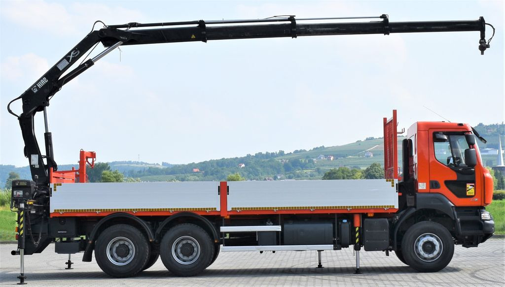 Renault KERAX 410 * HIAB 144 B-3 HIDUO / 6x4 * TOP Renault KERAX 410 * HIAB 144 B-3 HIDUO / 6x4 * TOP - Kraanwagen, Vrachtwagen met open laadbak: afbeelding 5 Renault KERAX 410 * HIAB 144 B-3 HIDUO / 6x4 * TOP Renault KERAX 410 * HIAB 144 B-3 HIDUO / 6x4 * TOP - Kraanwagen, Vrachtwagen met open laadbak: afbeelding 5