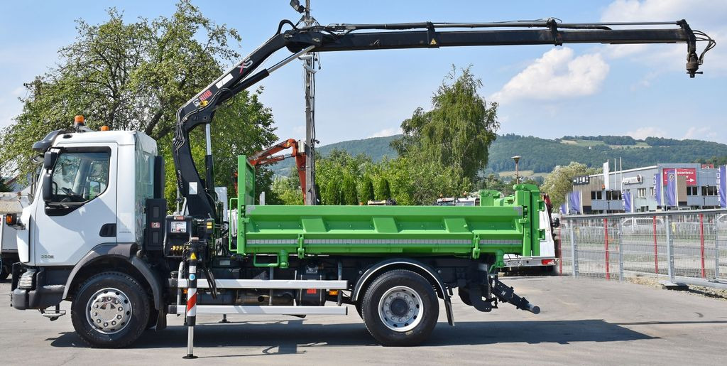 Kraanwagen, Kipper vrachtwagen Renault MIDLUM 220 DXI *KIPPER 3,80m *HIAB 077 B-2 DUO: afbeelding 6