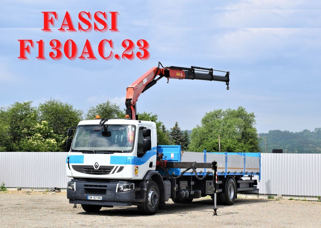 Renault Premium 320 DXI* FASSI F130AC.23 * FUNK Renault Premium 320 DXI* FASSI F130AC.23 * FUNK - Kraanwagen, Vrachtwagen met open laadbak: afbeelding 1 Renault Premium 320 DXI* FASSI F130AC.23 * FUNK Renault Premium 320 DXI* FASSI F130AC.23 * FUNK - Kraanwagen, Vrachtwagen met open laadbak: afbeelding 1