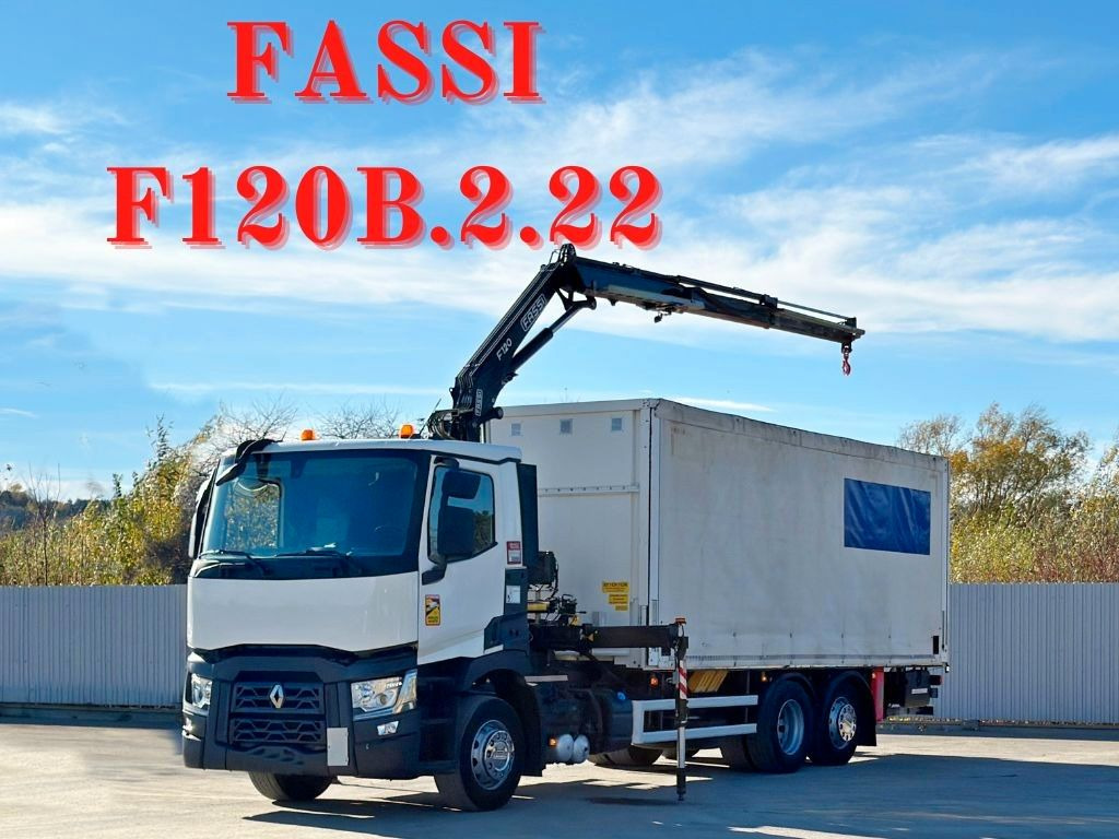 Renault T380 * FASSI F120B.2.22 + FUNK / 6x2! - Kraanwagen: afbeelding 1 Renault T380 * FASSI F120B.2.22 + FUNK / 6x2! - Kraanwagen: afbeelding 1