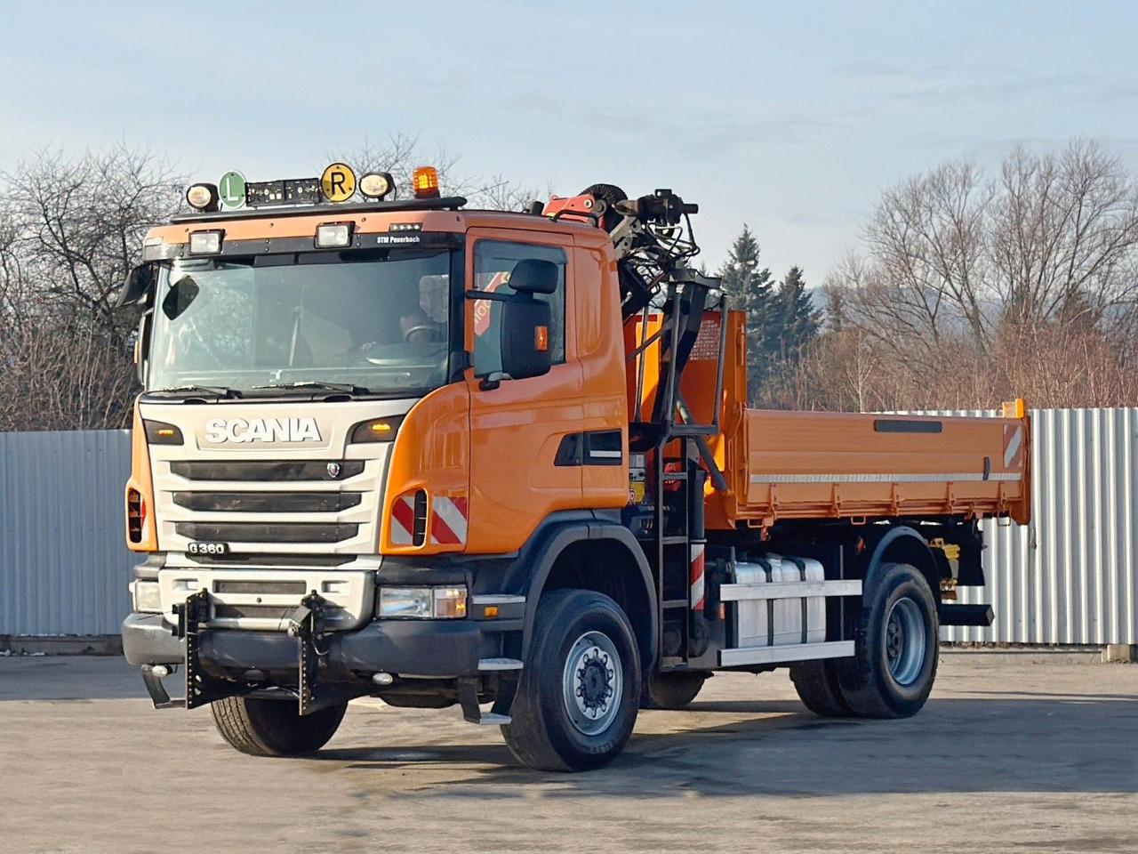 Scania G 360 * KIPPER 4,15m * PALFINGER PK 11002/ 4x4 - Kraanwagen: afbeelding 4 Scania G 360 * KIPPER 4,15m * PALFINGER PK 11002/ 4x4 - Kraanwagen: afbeelding 4