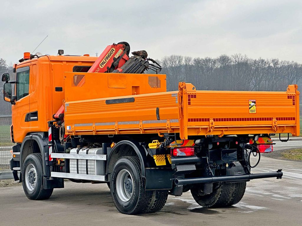 Kipper vrachtwagen, Kraanwagen Scania G360 Kipper 4,10m *PK 11002 B + FUNK *4x4: afbeelding 7