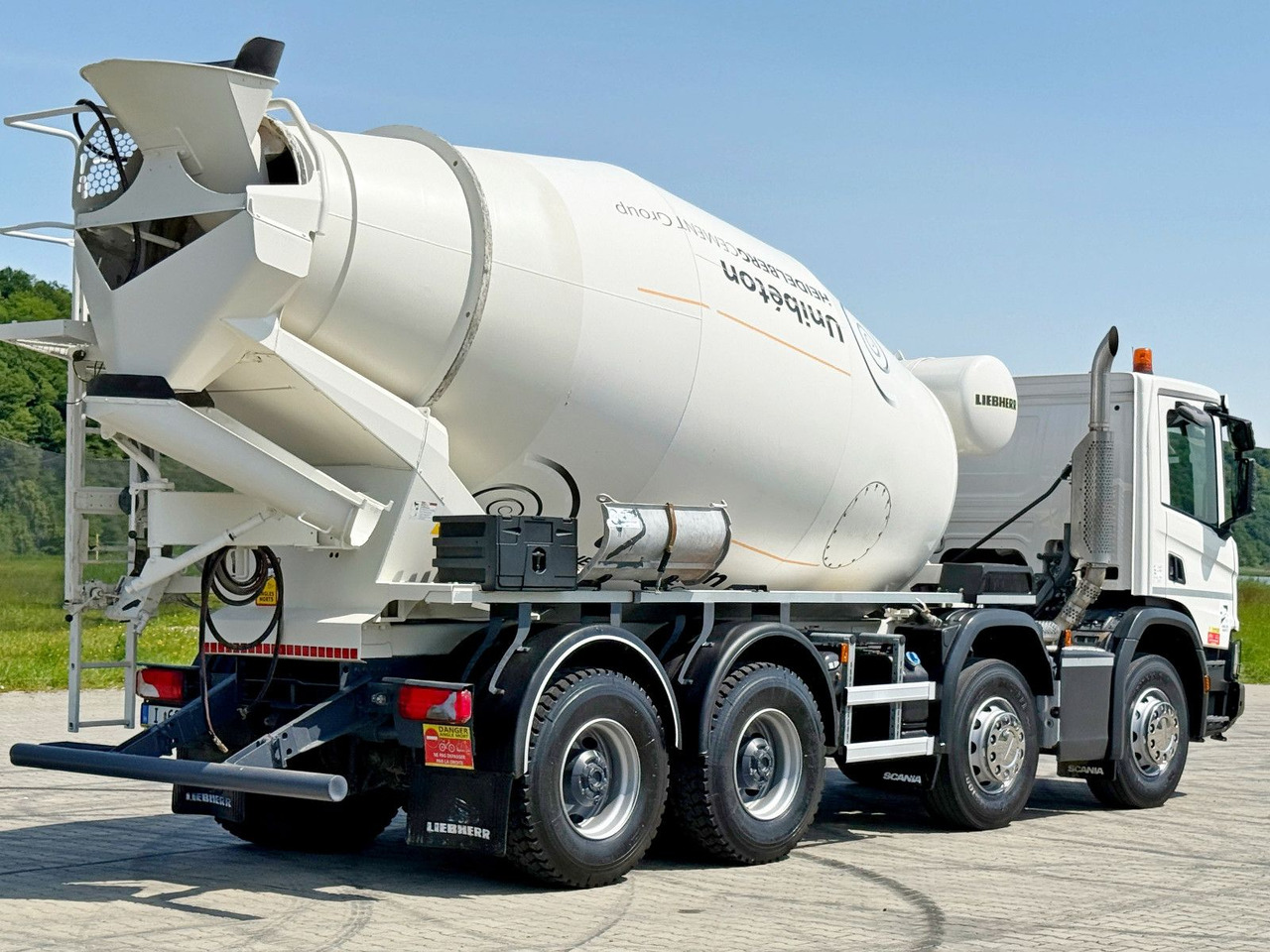 Scania P 410 XT * Betonmischer * 8x4 * TOPZUSTAND - Betonmixer: afbeelding 5 Scania P 410 XT * Betonmischer * 8x4 * TOPZUSTAND - Betonmixer: afbeelding 5